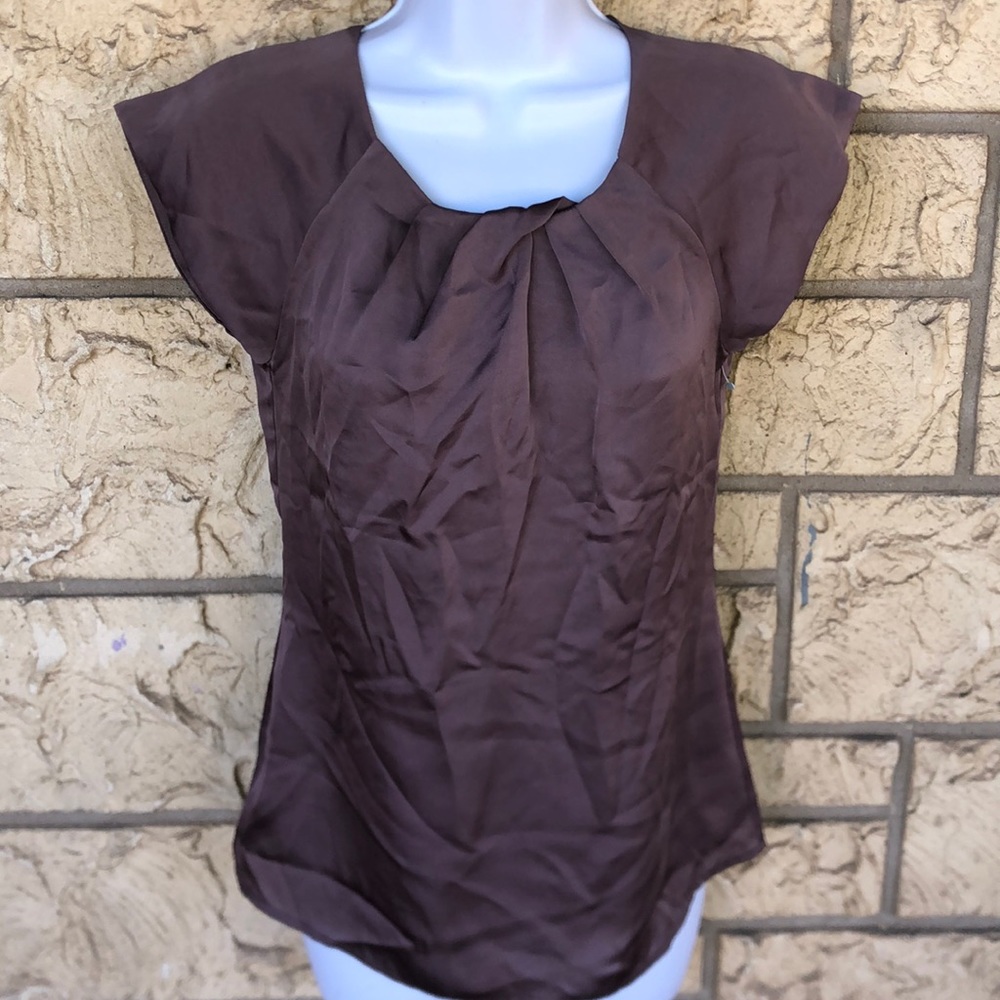 Ann Taylor Blouse Top Career Size 0 P